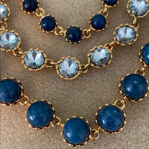 Ann Taylor Jewelry - Ann Taylor blue three strand necklace Ann Taylor Jewelry - Ann Taylor blue three strand necklace